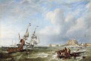unknow artist Seascape, boats, ships and warships. 127